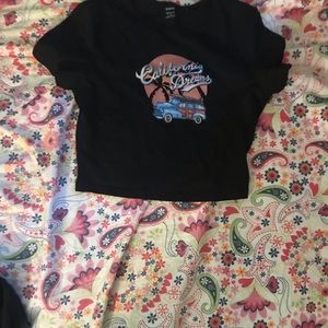 I am selling a size small blouse crop top really cute